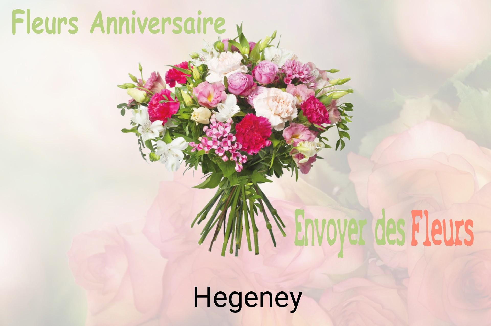 Bouquet de fleurs d’anniversaire livré à Hegeney